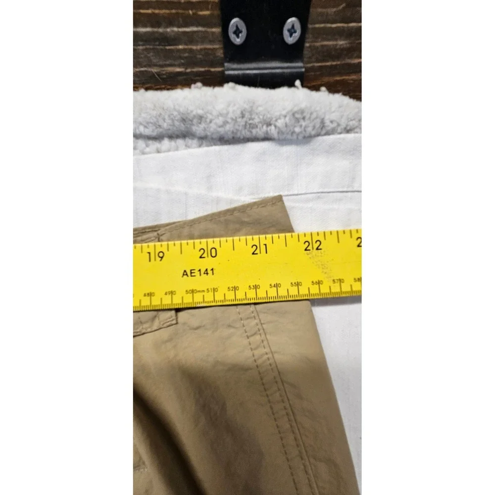 Magellan Outdoors Fish Gear Convertible Cargo Pants Tan Khaki Mens 2XL Outdoor